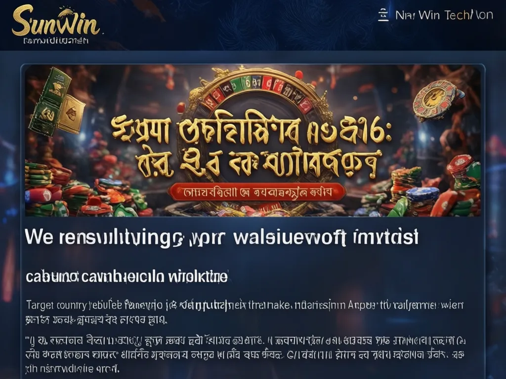 Sunwin Tech বোনাস এবং প্রমোশন অফার ২০২৬